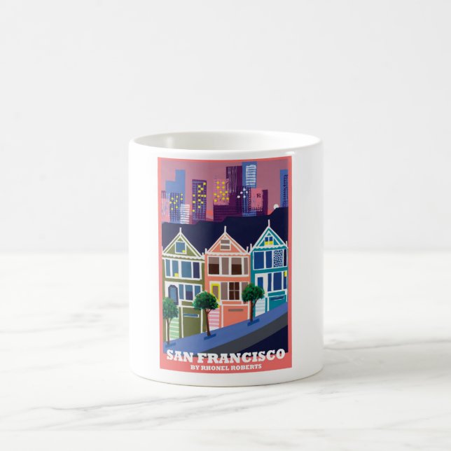 The Painted Ladies Victorian Mug (Center)