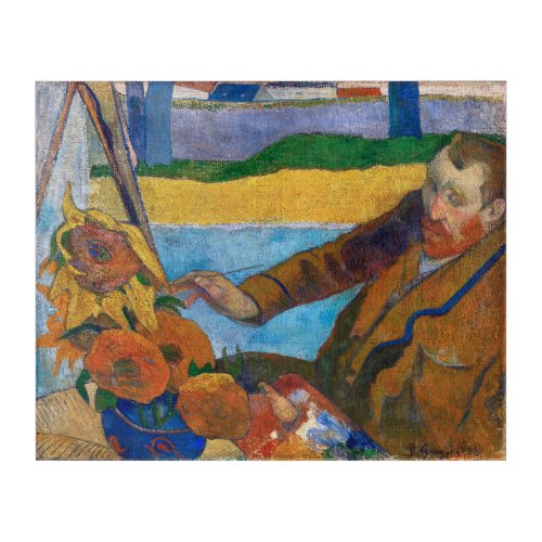 The Painter of Sunflowers  Paul Gauguin  Acrylic Print