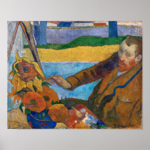 The Painter of Sunflowers Paul Gauguin Poster