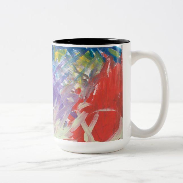 The Painter  Two-Tone Coffee Mug (Right)