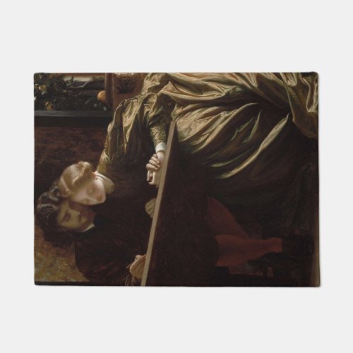 The Painters Honeymoon by Frederic Leighton Doormat