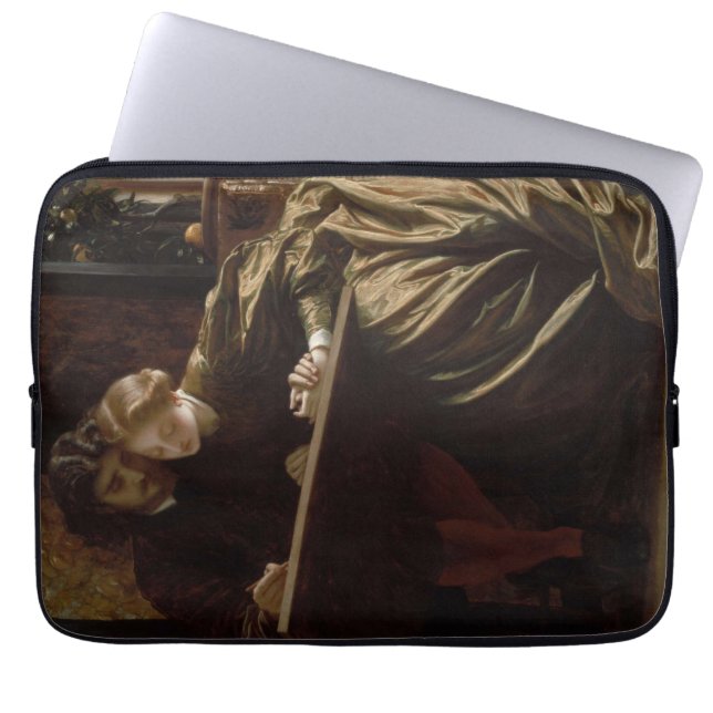 The Painter's Honeymoon (by Frederic Leighton) Laptop Sleeve (Front)