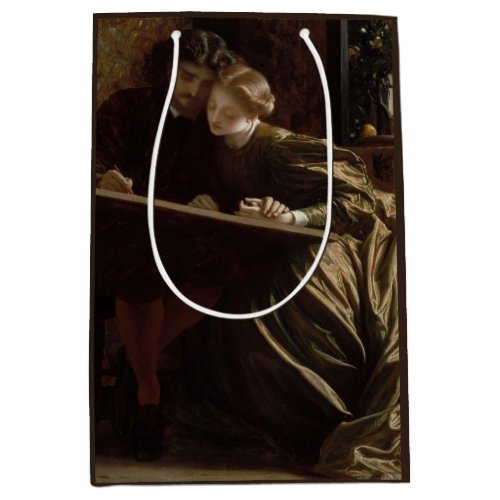 The Painters Honeymoon by Frederic Leighton Medium Gift Bag