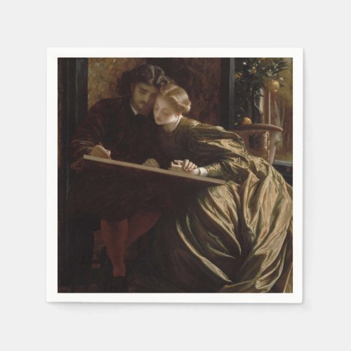The Painters Honeymoon by Frederic Leighton Napkins