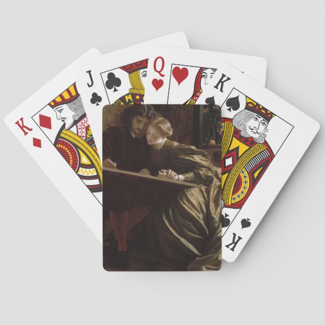 The Painter's Honeymoon (by Frederic Leighton) Poker Cards (Back)