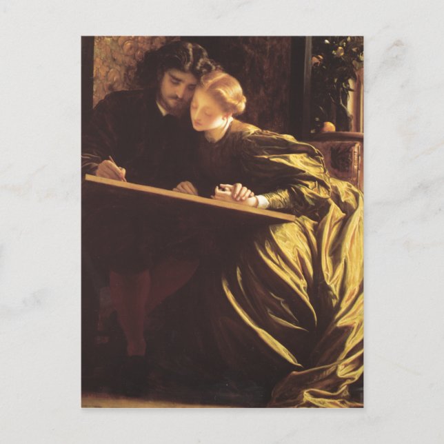 The Painter's Honeymoon - Lord Frederic Leighton Postcard (Front)