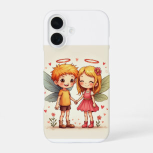 The pair of love fairy iPhone 16 Cases