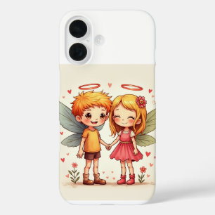 The pair of love fairy iPhone 16 Cases