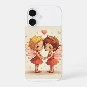 The pair of love fairy iPhone 16 Cases
