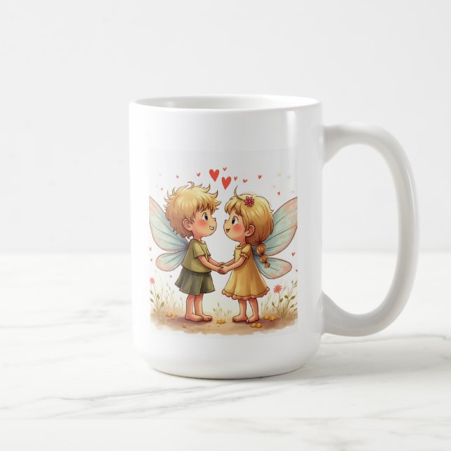 The pair of love fairy Mugs (Right)