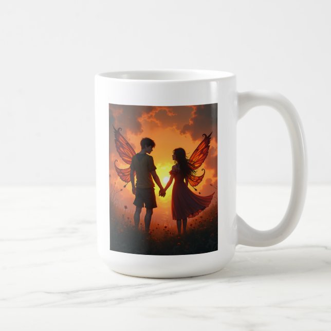 The pair of love fairy Mugs (Right)
