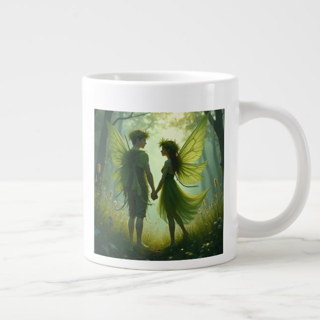 The pair of love fairy Mugs (Right)