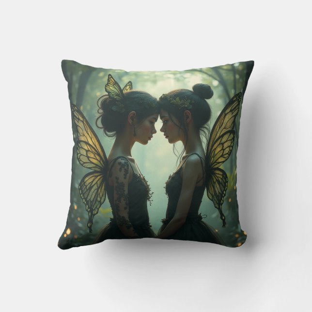 The pair of love fairy Pillows (Back)