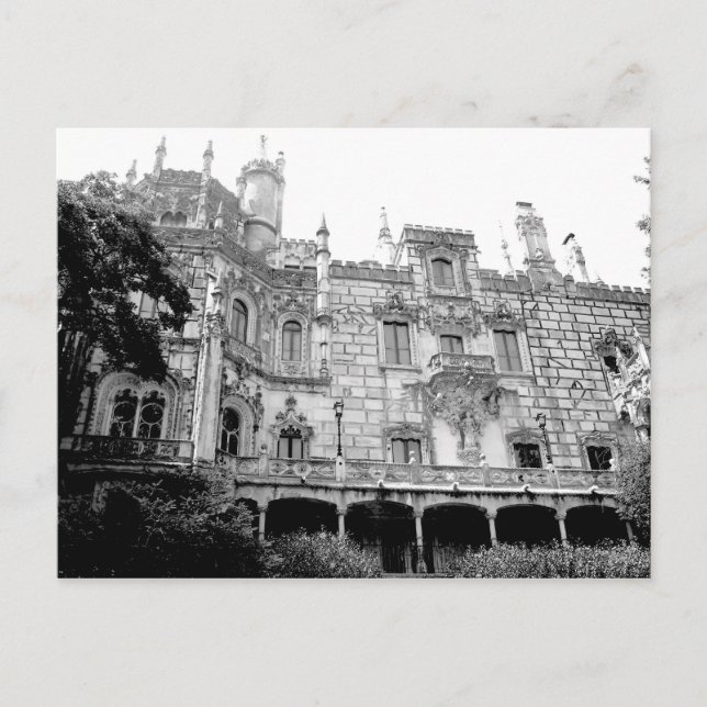 The palace of Quinta da Regaleira Postcard (Front)