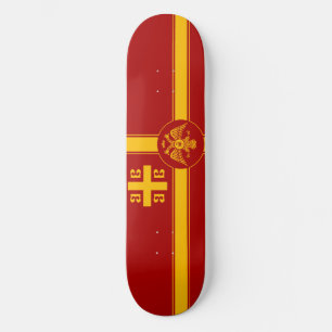 The Palaiologos Dynasty of the Byzantine Empire Skateboard Deck