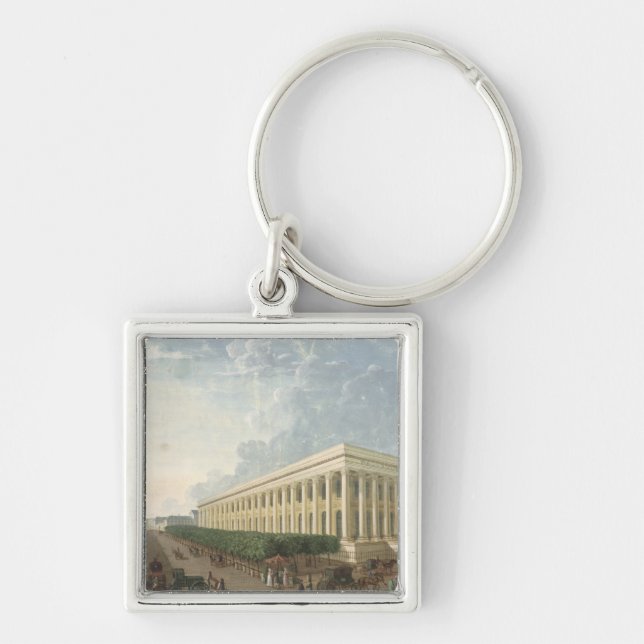 The Palais de la Bourse Keychain (Front)