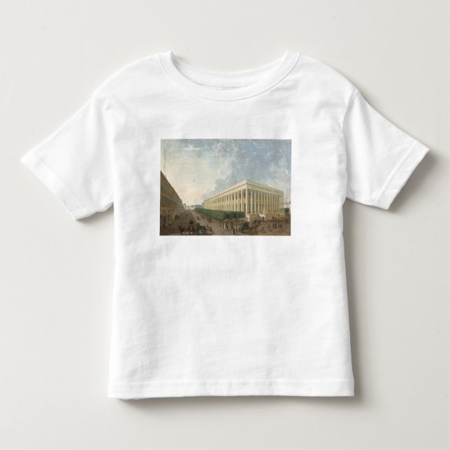 The Palais de la Bourse Toddler T-shirt (Front)