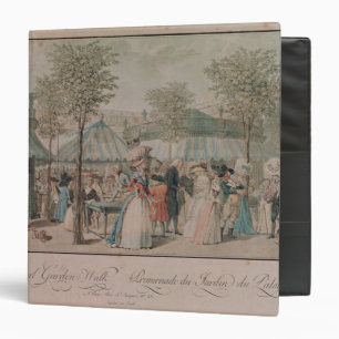The Palais Royal Garden Walk, 1787 3 Ring Binder