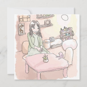 the pale rooms and soles of the feet card