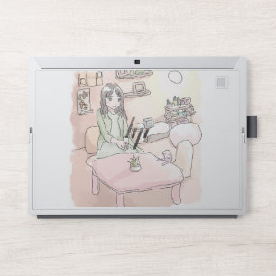 the pale rooms and soles of the feet HP laptop skin