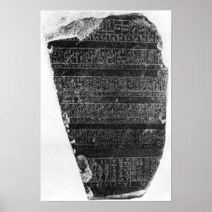 The Palermo stone Poster