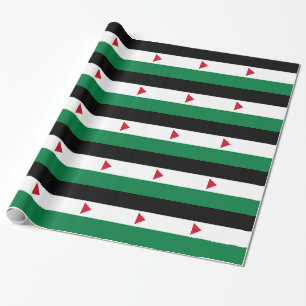 The Palestinian flag (علم فلسطين) Wrapping Paper