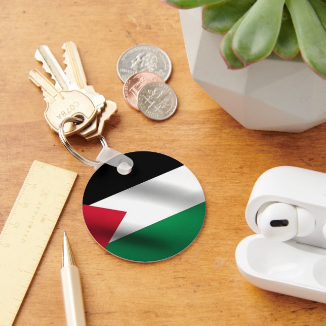 The Palestinian Flag Key Chain  (Desk)