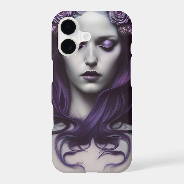 The Palid Violet Iphone Case (Back)