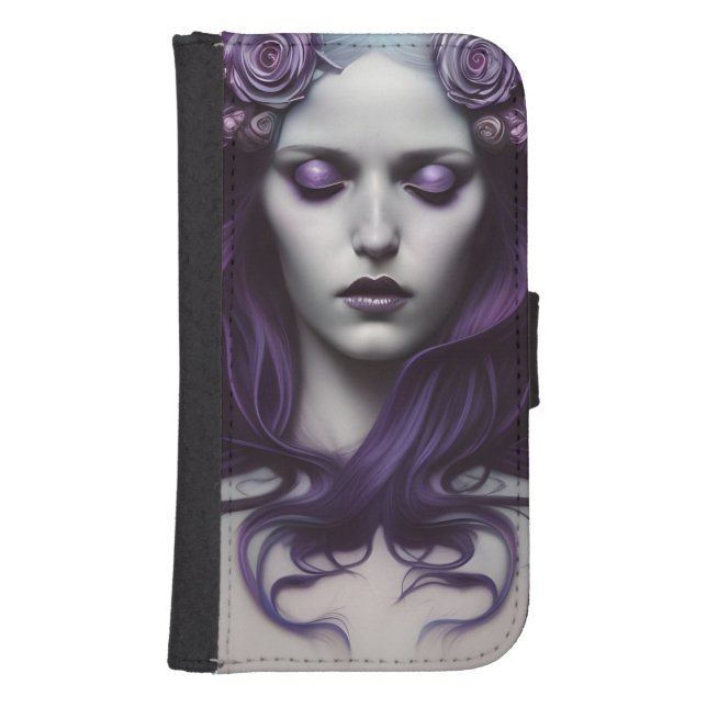 The Palid Violet Samsung Galaxy Wallet Case (Front)