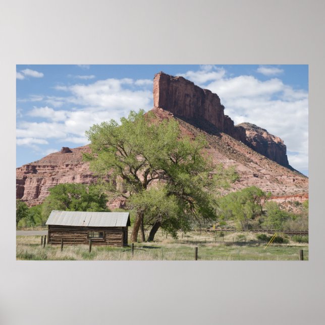 The Palisade and Pioneer Cabin Poster (Front)