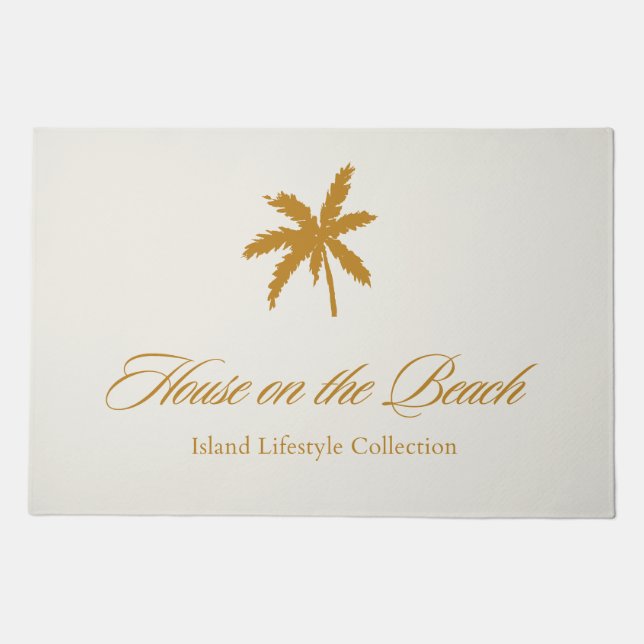 The Palm Tree Doormat (Front)