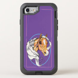 The Palomino (purple) OtterBox Defender iPhone SE/8/7 Case