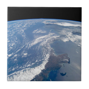 The Panama Canal. Ceramic Tile