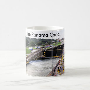 The Panama Canal, High Def Photography Coffee Mug