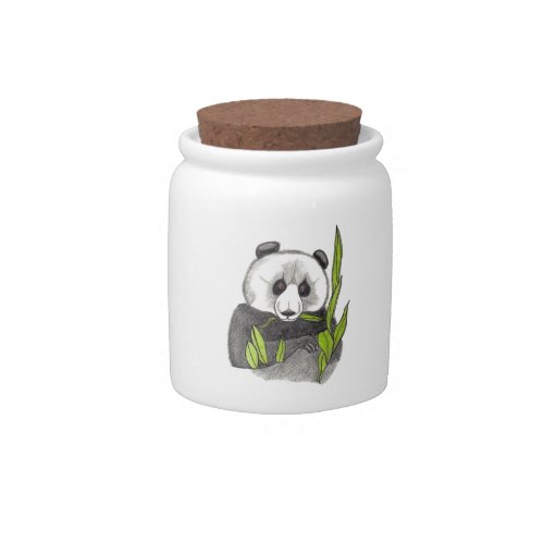 The Panda  Candy Jar