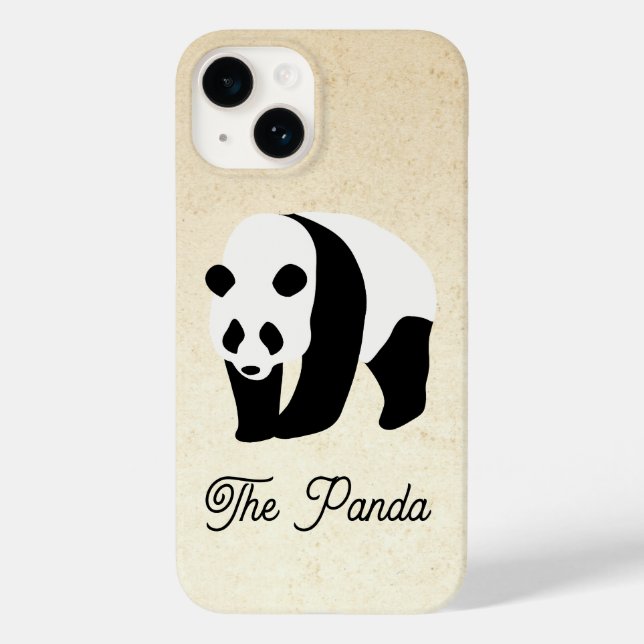 The Panda Color Block Case-Mate iPhone Case (Back)