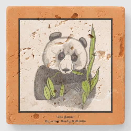 The Panda Stone Coaster