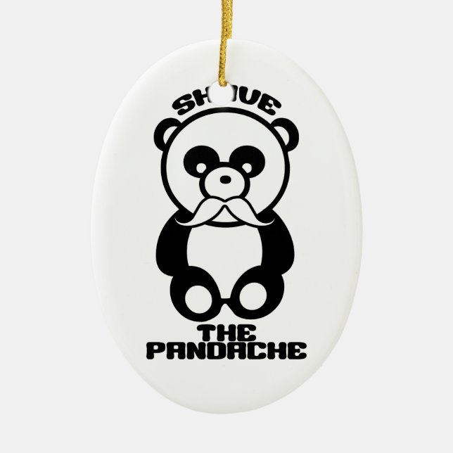 The Pandache custom color ornament (Front)