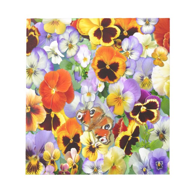 The Pansy Collection Notepad (Front)