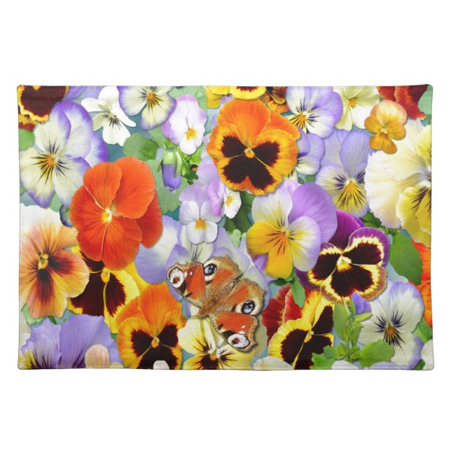 The Pansy Collection Placemat (Front)
