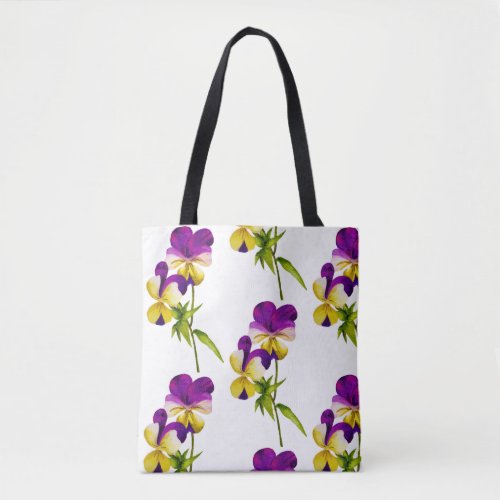 The Pansy Party on a Tote I