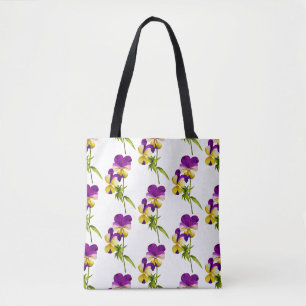 'The Pansy Party' on a Tote (I) Bag