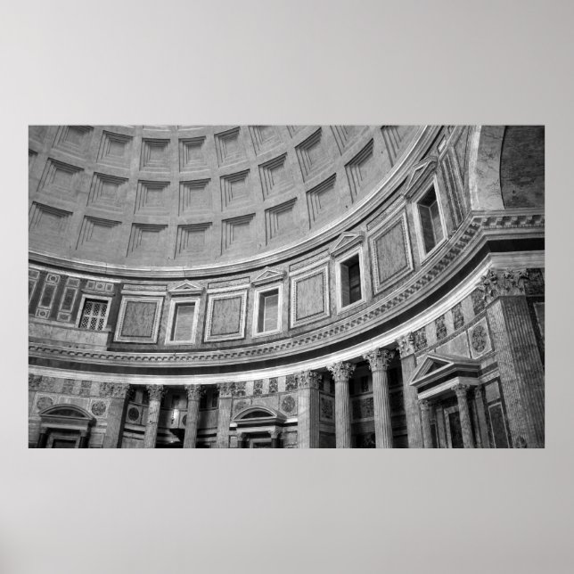 The Pantheon Detail Poster (Front)