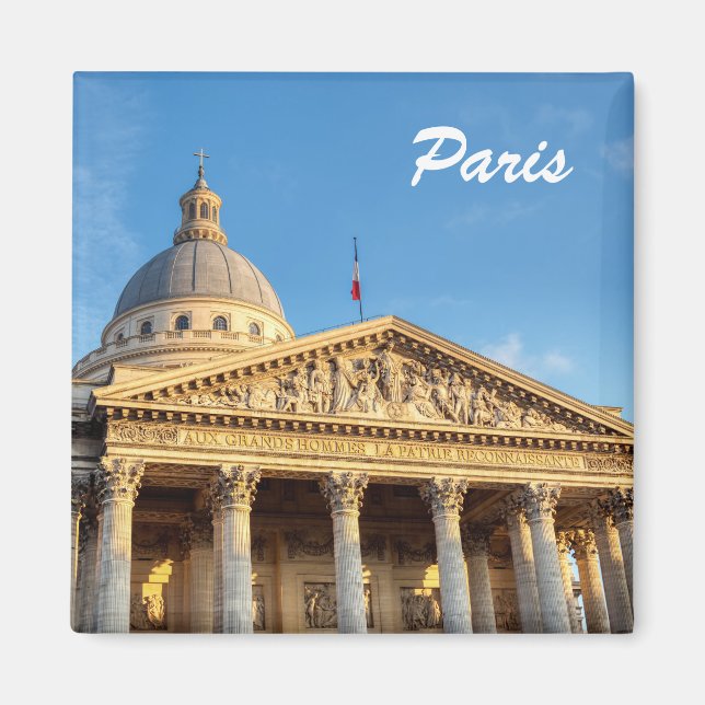 The Pantheon in Paris, France Magnet (Front)