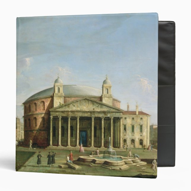 The Pantheon in Rome 3 Ring Binder (Front/Inside)