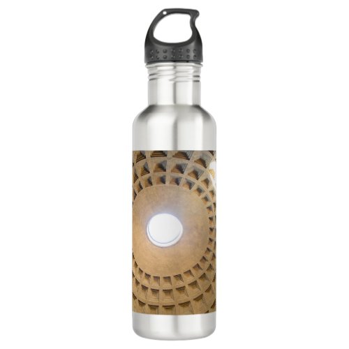 The Pantheon in Rome 3 travel wall art Stainless Steel Water Bottle