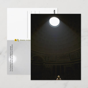 The Pantheon Oculus, Rome, Italy - Postcard