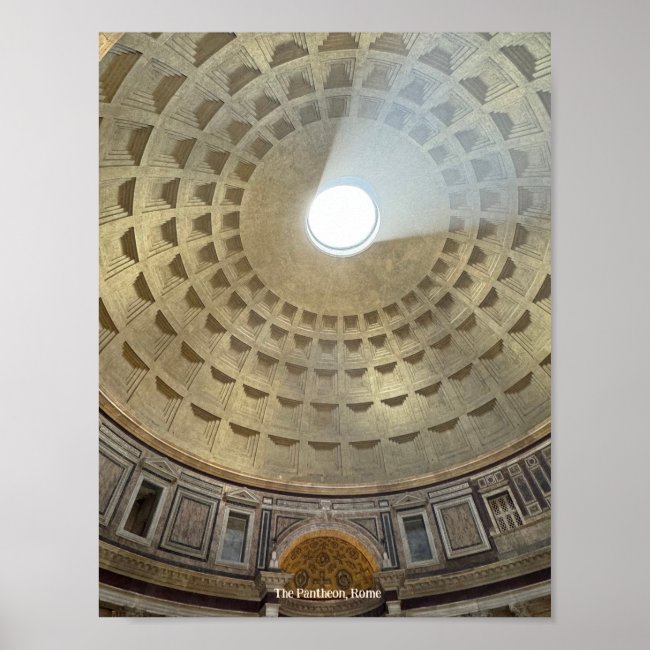 The Pantheon, Rome, Italy Design Photo Print