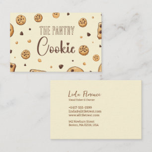 The Pantry Cookie Business Card