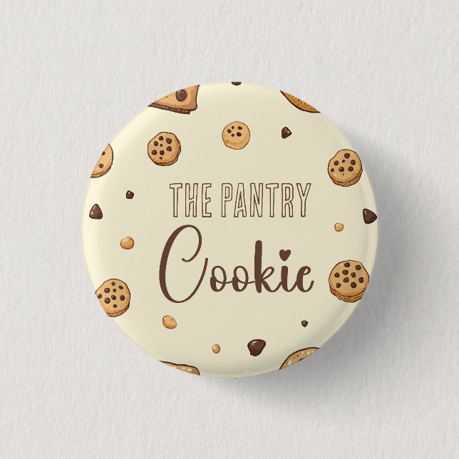 The Pantry Cookie Button (Front)